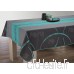 Nappe anti-taches Astrid turquoise - taille : Rectangle 150x240 cm - B06XSG68Z3